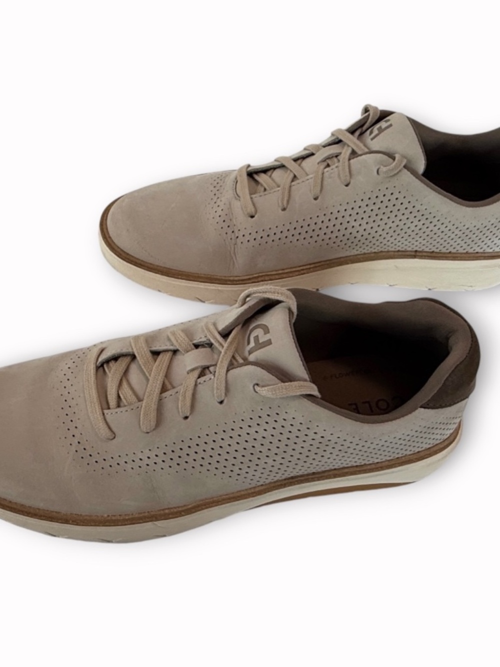 Cole Haan Shoes - Grandpro Featherarc Laser Perforated mens Sneaker SZ 10 MED ME - Picture 5 of 5